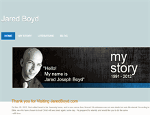 Tablet Screenshot of jaredboyd.com
